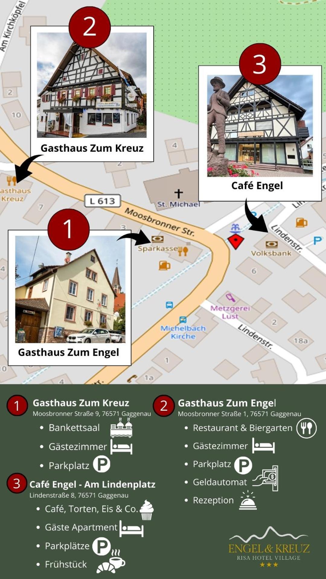 Landhotel Engel & Kreuz Gaggenau Buitenkant foto
